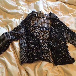 Cute cotton zip up jacket